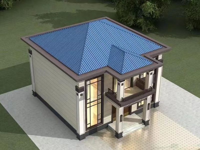 二层自建房设计效果图